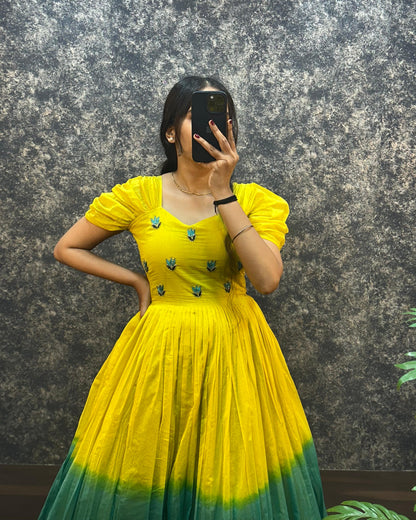 HAND WORK GOWN