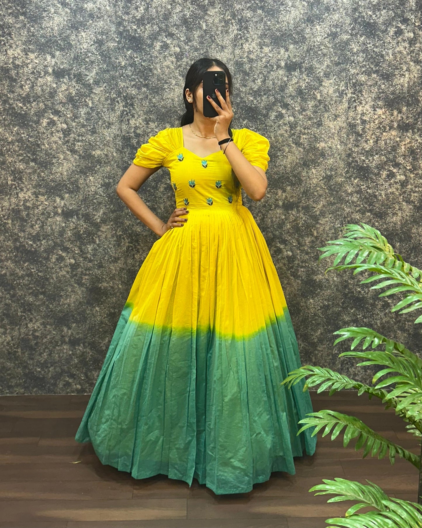 HAND WORK GOWN