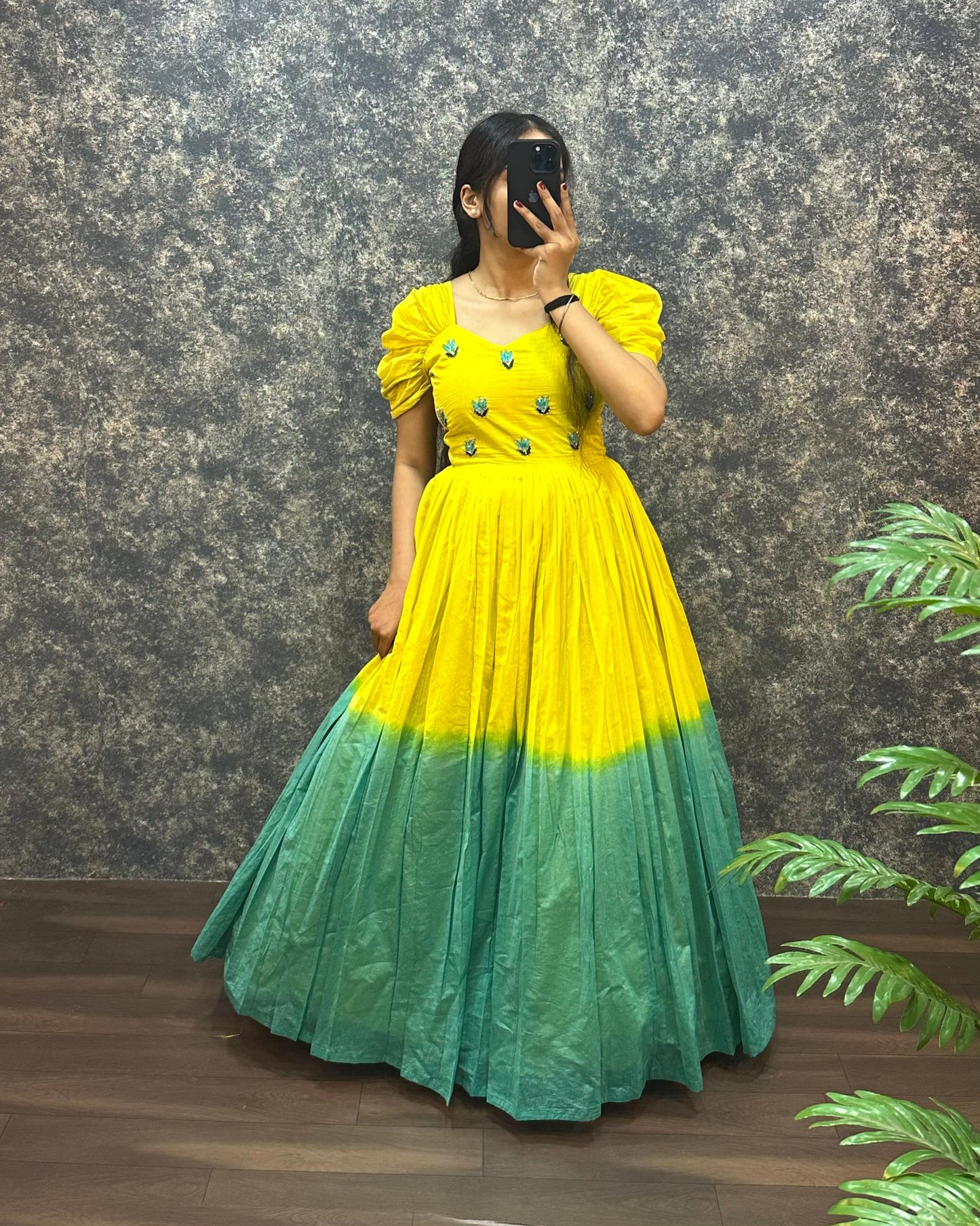 HAND WORK GOWN