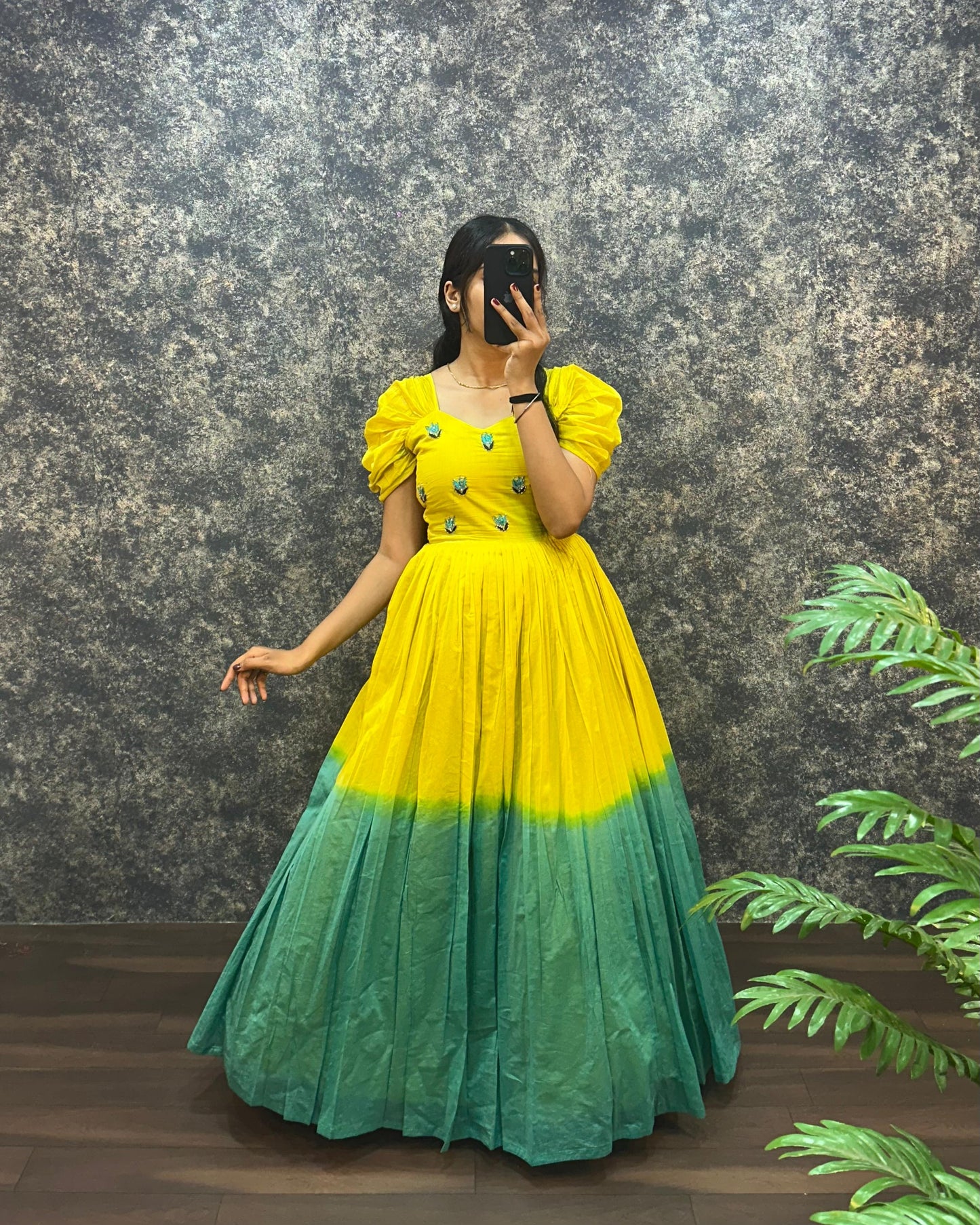 HAND WORK GOWN