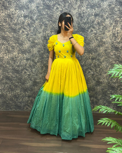 HAND WORK GOWN