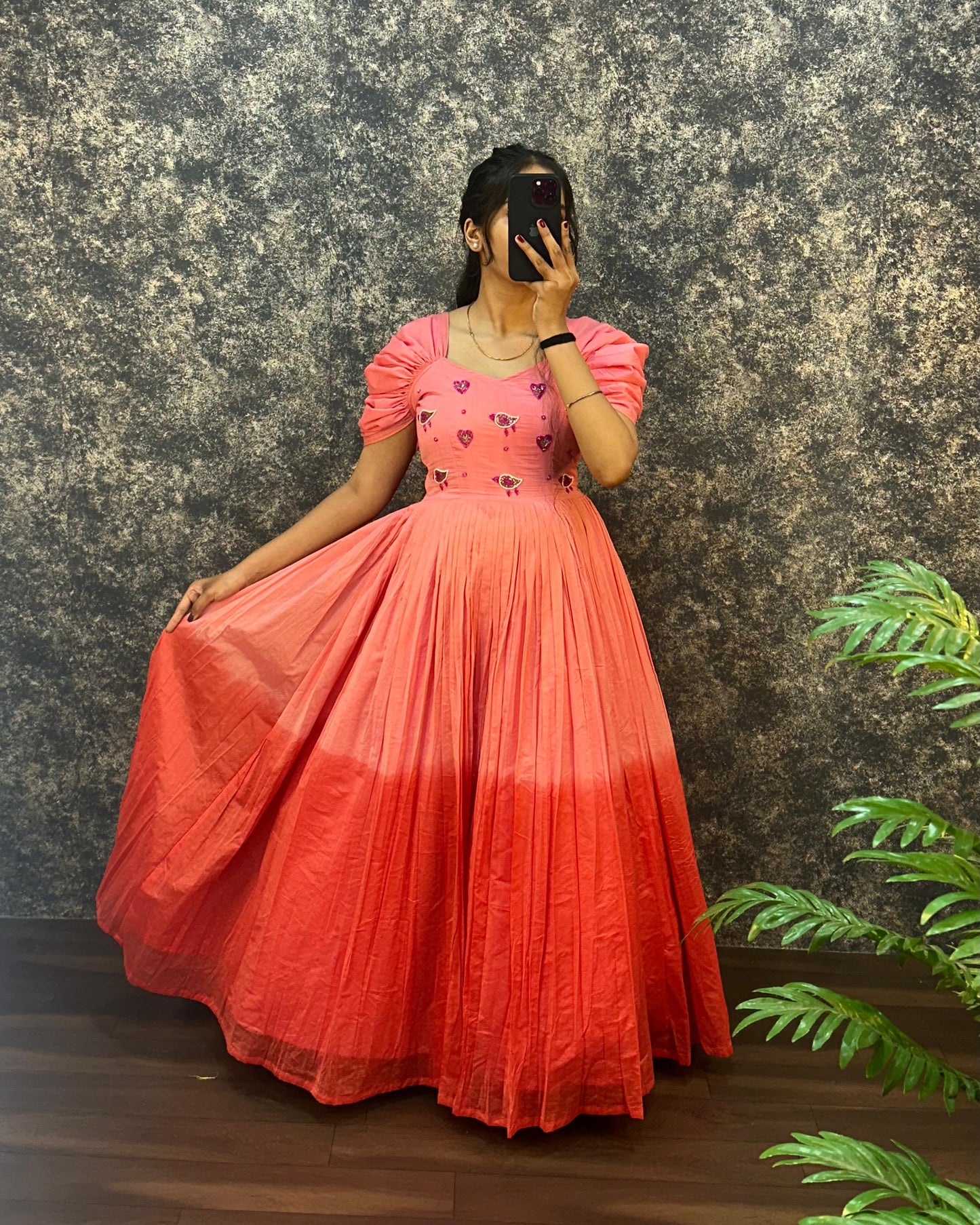 HAND WORK GOWN