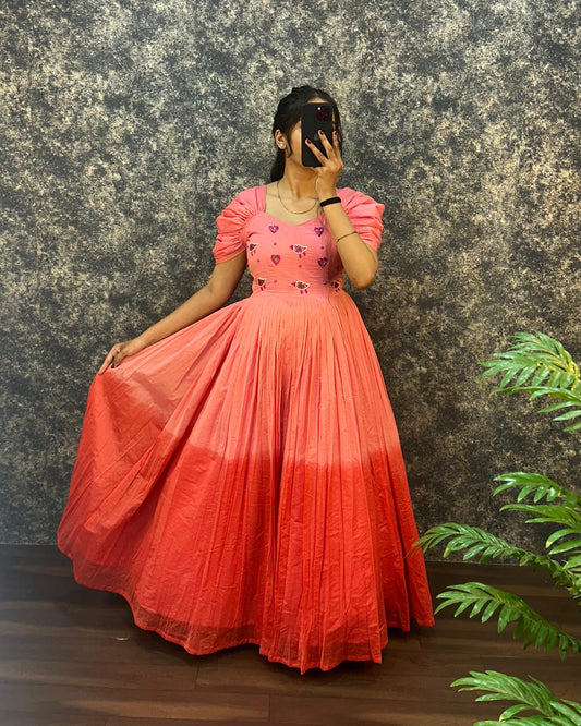 HAND WORK GOWN