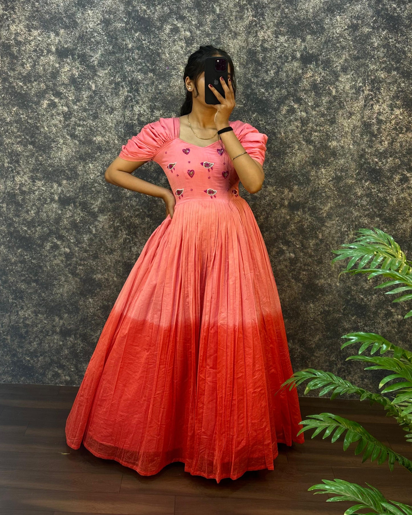 HAND WORK GOWN