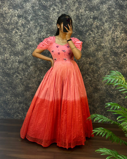 HAND WORK GOWN