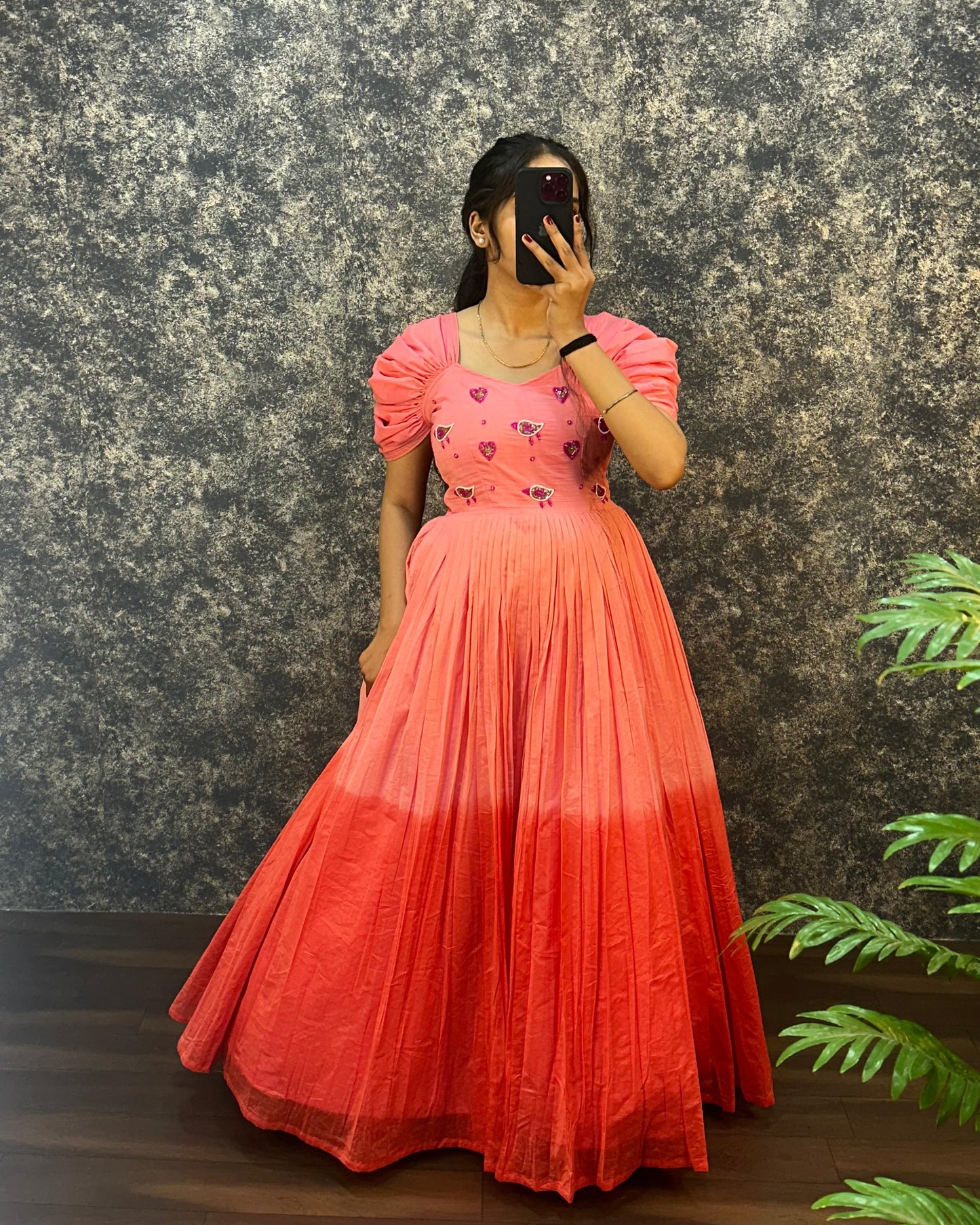 HAND WORK GOWN