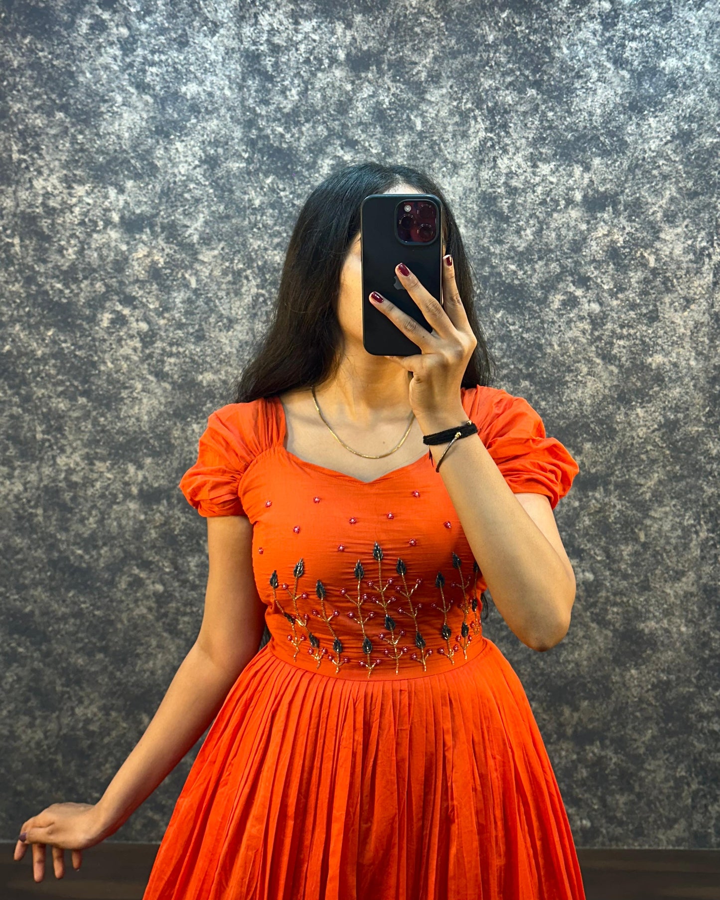 HAND WORK GOWN