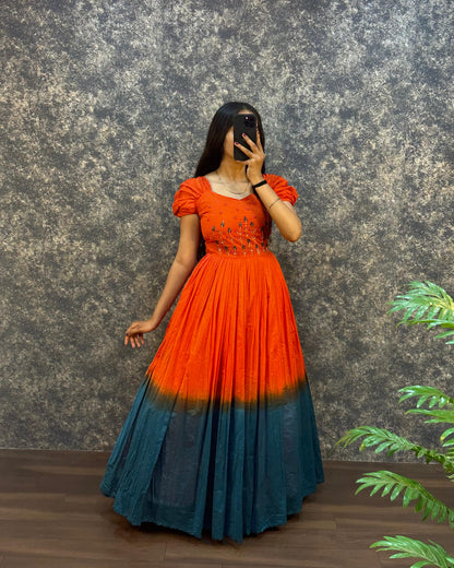 HAND WORK GOWN