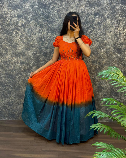 HAND WORK GOWN