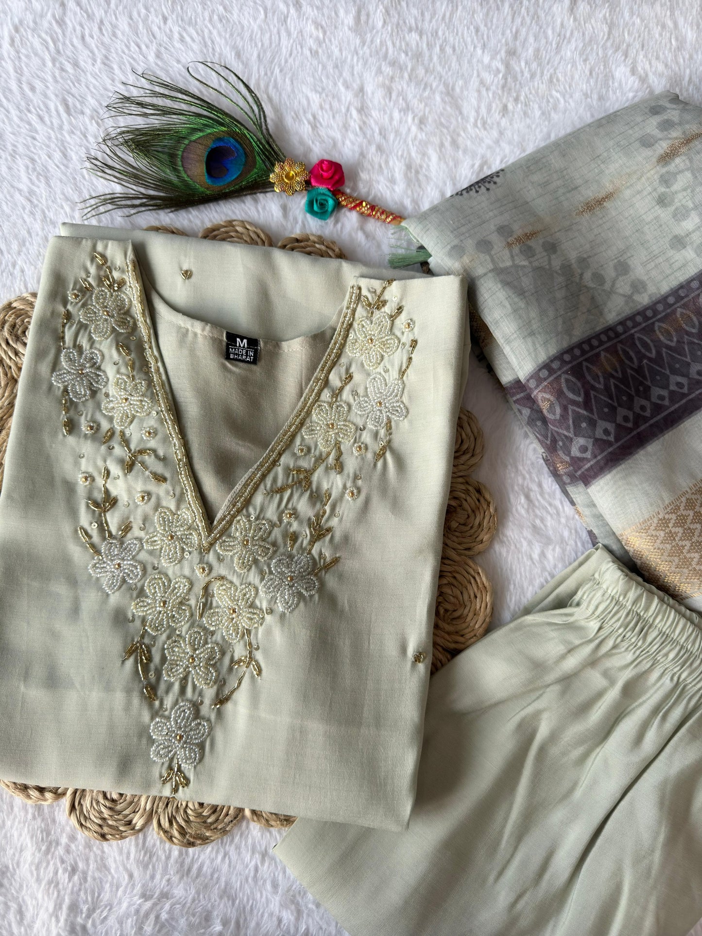 Designers Kurti Pent Dupatta Set