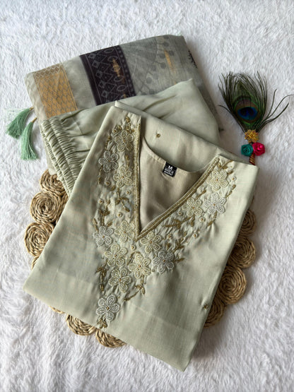 Designers Kurti Pent Dupatta Set