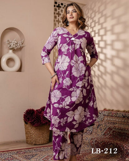 Ladybook Launch New Moonson Wear Kurti-Pant for Office and Regular Wear