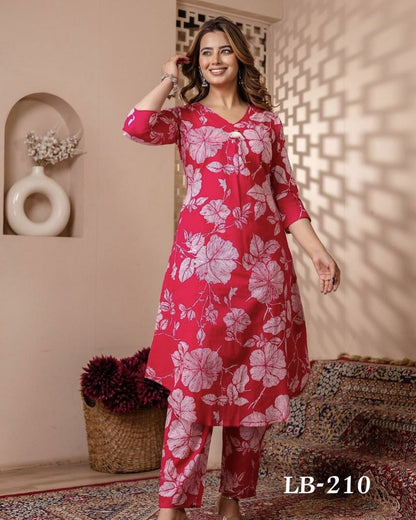 Ladybook Launch New Moonson Wear Kurti-Pant for Office and Regular Wear