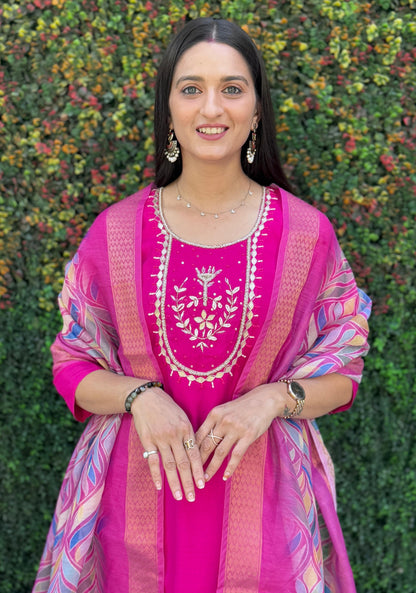 Launching New Designers Kurti Pent Dupatta Set