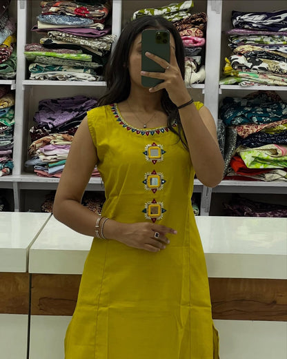 New Designer Kurti Plazzo set