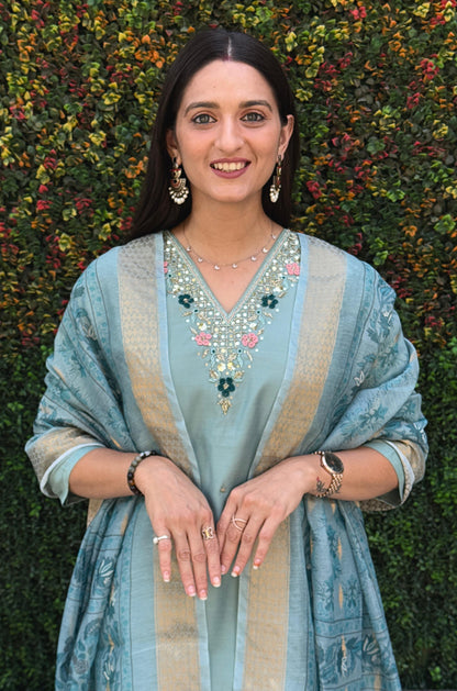Launching New Designers Kurti Pent Dupatta Set