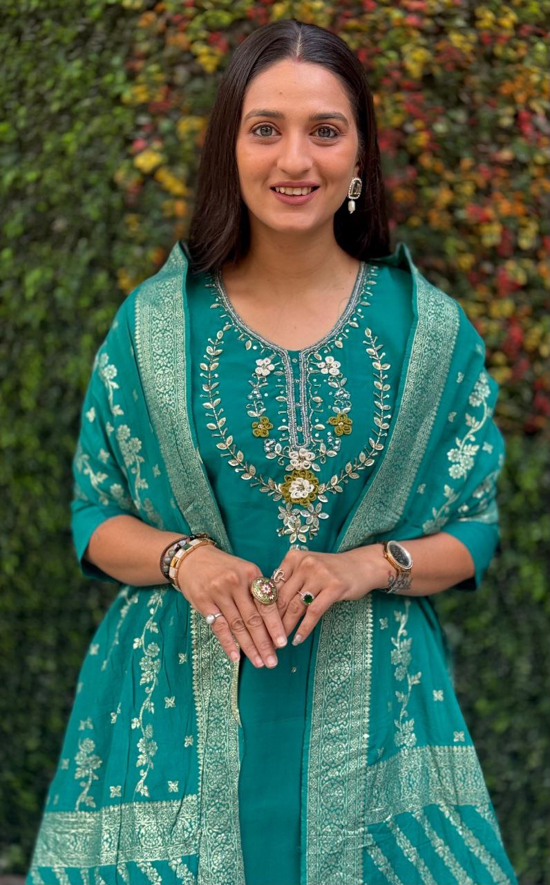 Kurti Pent Dupatta Set