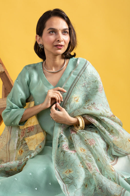 Embroidered Kurtie