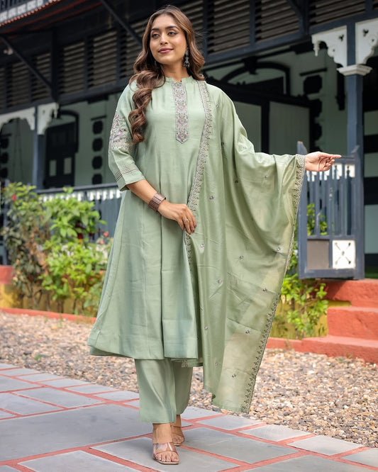 Heavy Muslin Silk Kurits
