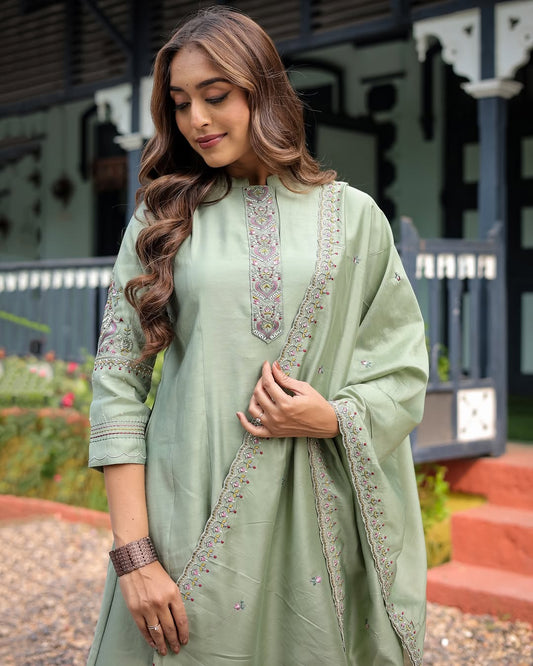 Heavy Muslin Silk Kurits