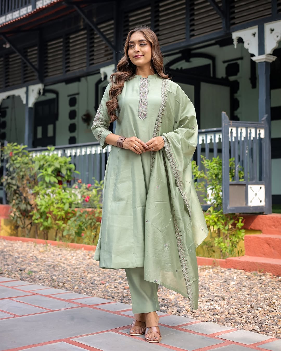Heavy Muslin Silk Kurits