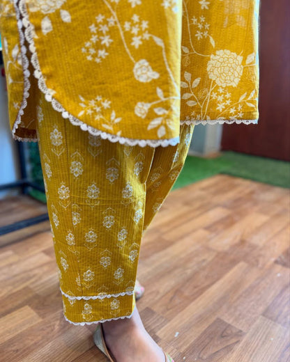 PURE KATHA COTTON SUIT SET