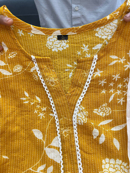 PURE KATHA COTTON SUIT SET