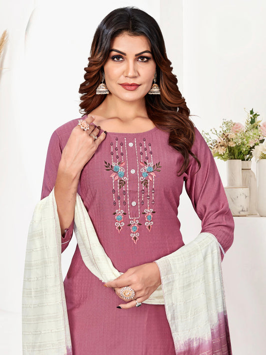 Top botton duppata Dress