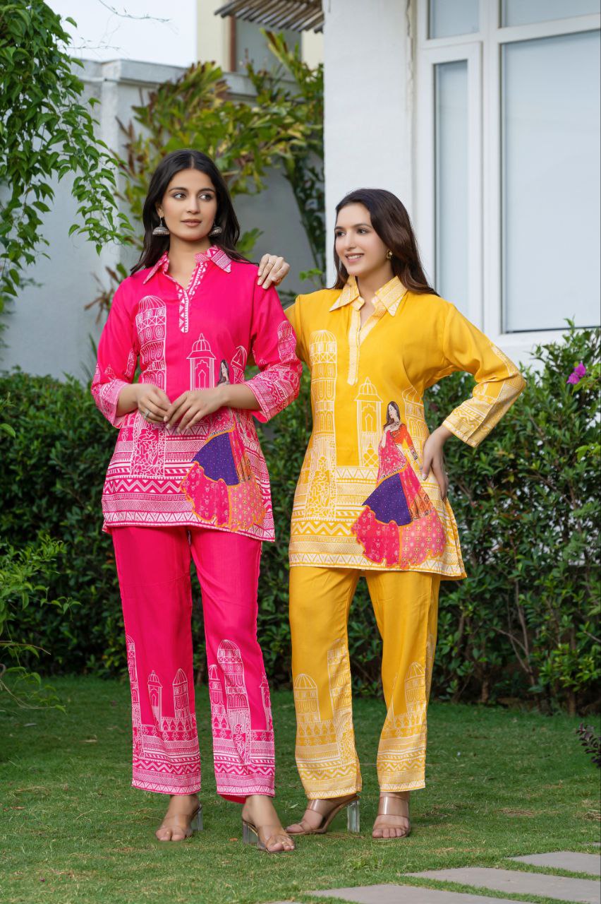 Cords set with Vibrant Colours