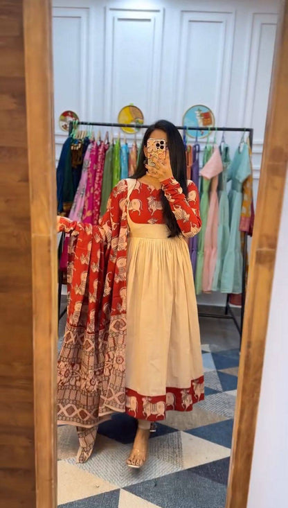 Kalamkari Gown
