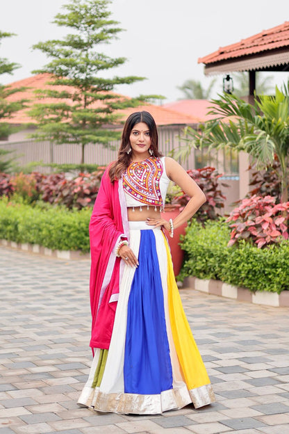 Launching Navratri Special Gamathi Work Lehenga choli