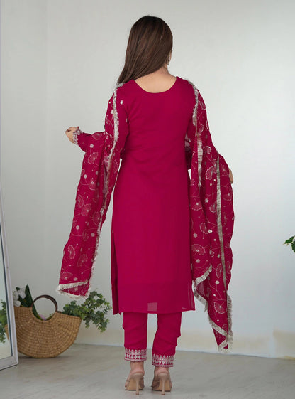 Women’s Kurta Pant Dupatta Set