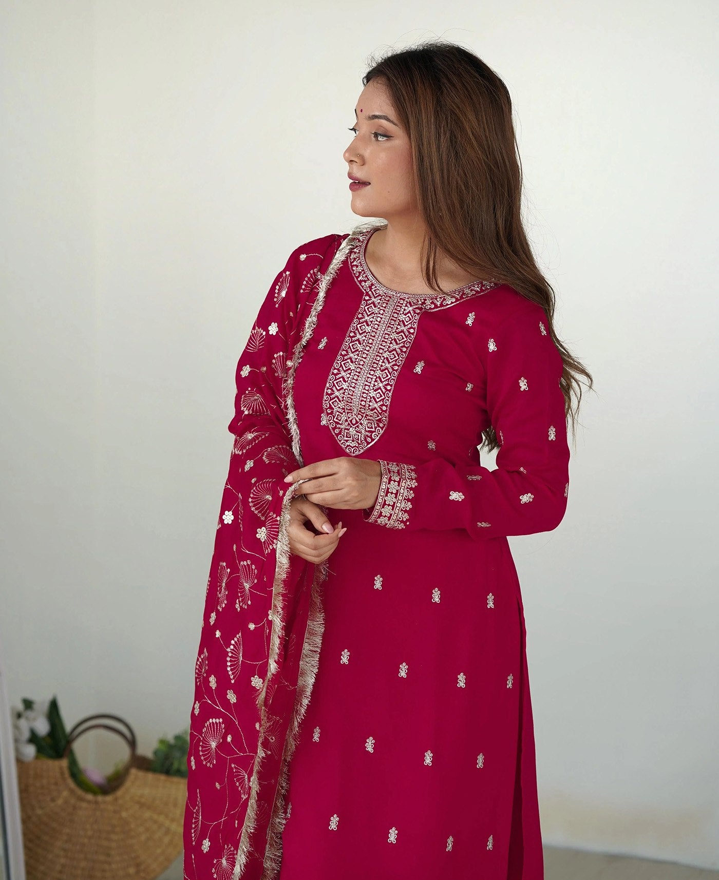 Women’s Kurta Pant Dupatta Set