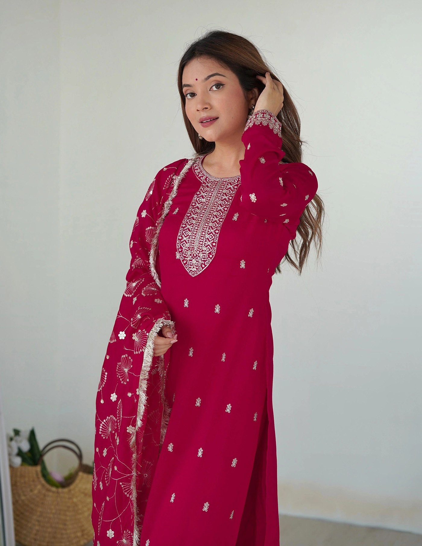 Women’s Kurta Pant Dupatta Set