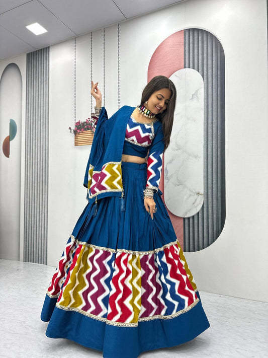 Navratri Special Pure Cotton Lehenga Choli 👗💌🥢💃🏿