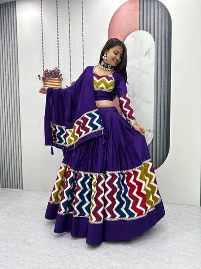 Navratri Special Pure Cotton Lehenga Choli 👗💌🥢💃🏿