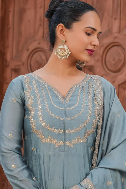 Trendy Anarkali Designers kurti Pent Set