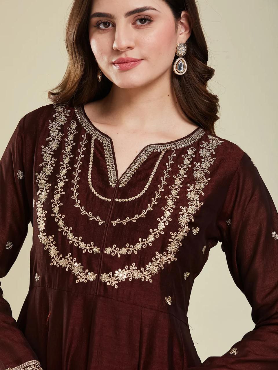 Trendy Anarkali Designers kurti Pent Set