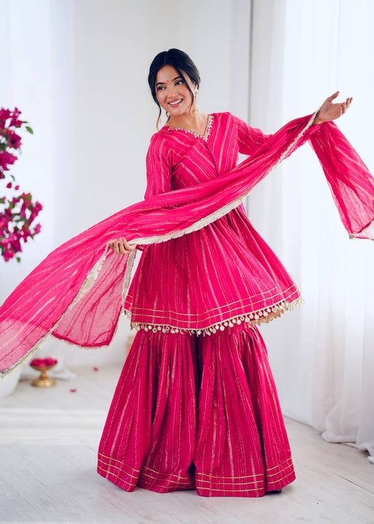 Fully Stitched & Ready to Wear Sharara Plazzo