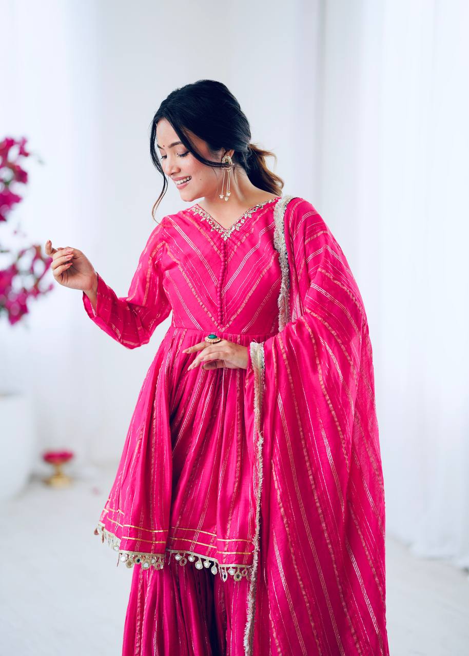Fully Stitched & Ready to Wear Sharara Plazzo