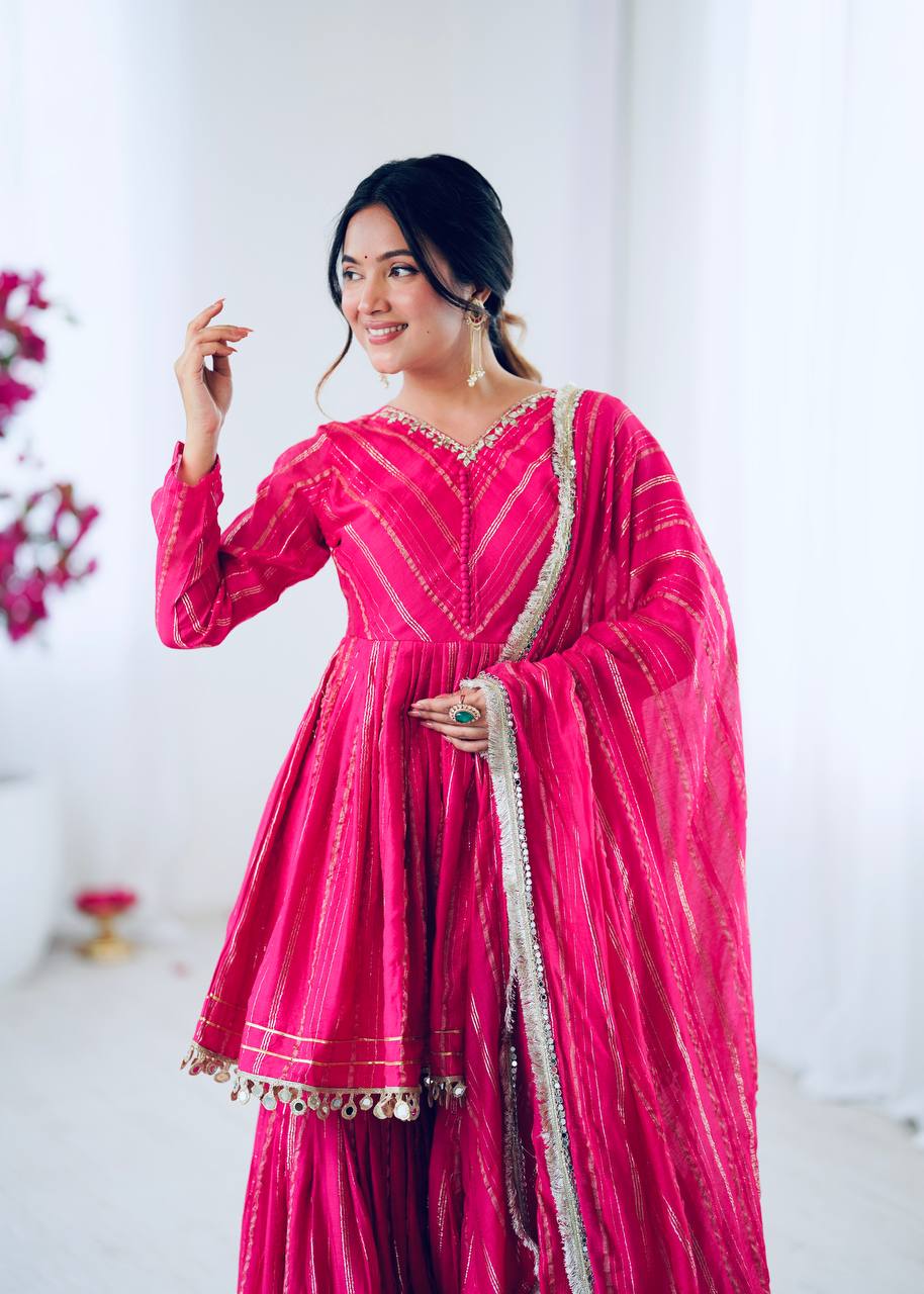 Fully Stitched & Ready to Wear Sharara Plazzo