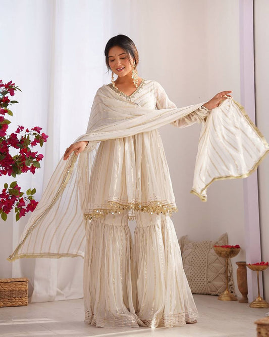Fully Stitched & Ready to Wear Sharara Plazzo