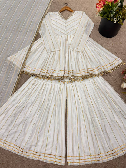 Fully Stitched & Ready to Wear Sharara Plazzo