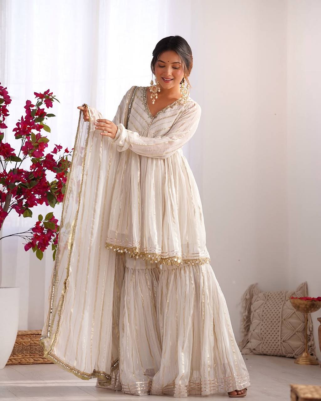 Fully Stitched & Ready to Wear Sharara Plazzo