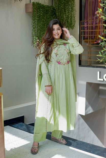 New 3 pcs set for party wear