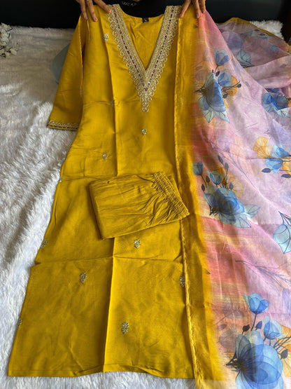 ETHNIC SET  WITH DUPATTA