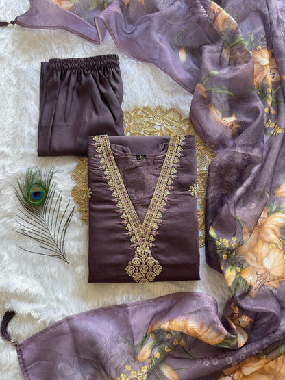 ETHNIC SET  WITH DUPATTA