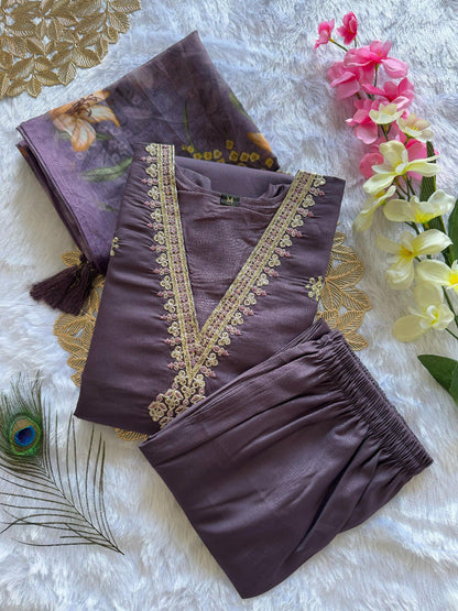ETHNIC SET  WITH DUPATTA