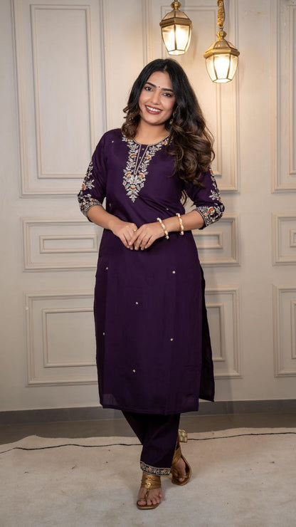 Kurti Pent Dupatta Set