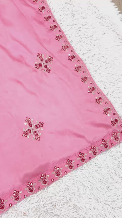 Party Wear Look Top-Bottom and Dupatta With Heavy Embroidery Work*💥👗
